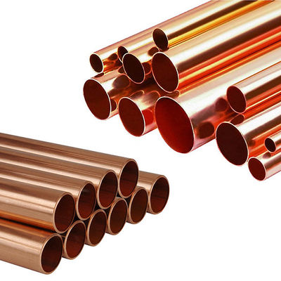 quality  C10100 C10200 99.9% Pure Copper Piping C11000 15mm 22mm For Water Pipes factory