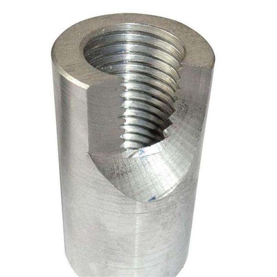 Connection Parallel Steel Bar Coupler Straight Threaded Rebar Sleeve For Construction