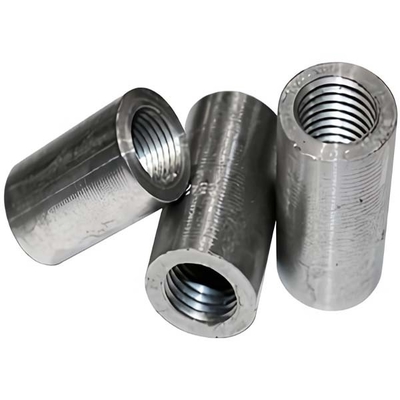 Connection Parallel Steel Bar Coupler Straight Threaded Rebar Sleeve For Construction