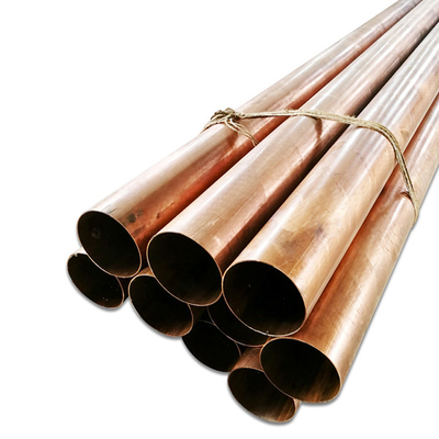 C10100 C10200 99.9% Pure Copper Piping C11000 15mm 22mm For Water Pipes