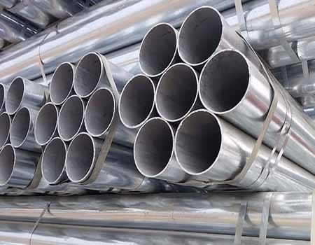 DIN 17175 Round Galvanized Steel Pipe Seamless 6-12m