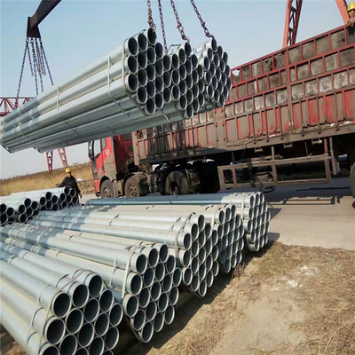Q195 Q235 Q345 Hot Dip Galvanized Iron Steel Pipe 2-4mm
