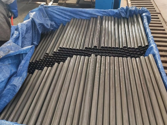 0.3-3mm Precision Welded Steel SPCC Pipe 12-40mm 1010 1020 1035