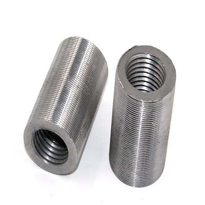 Industrial Cold Stamping Rebar Coupler EN8 12MM Steel Rebar Coupler